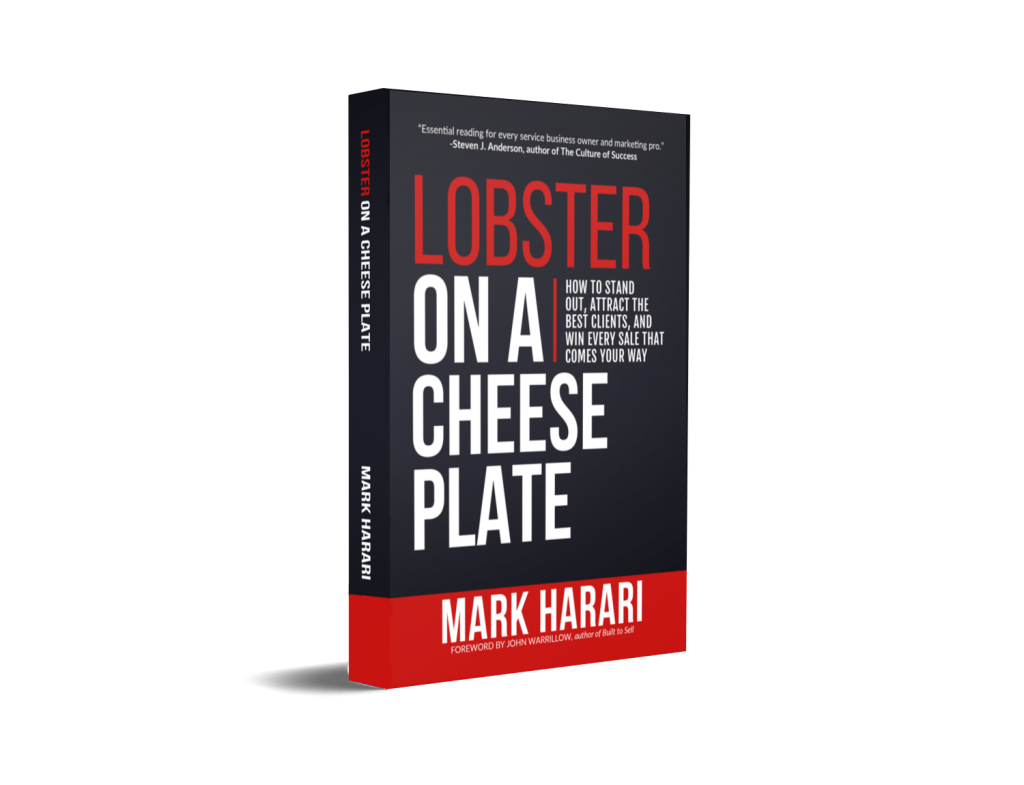 Lobster on a Cheese Plate marketing book